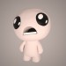 3d model Isaac from the Binding of Isaac game - preview