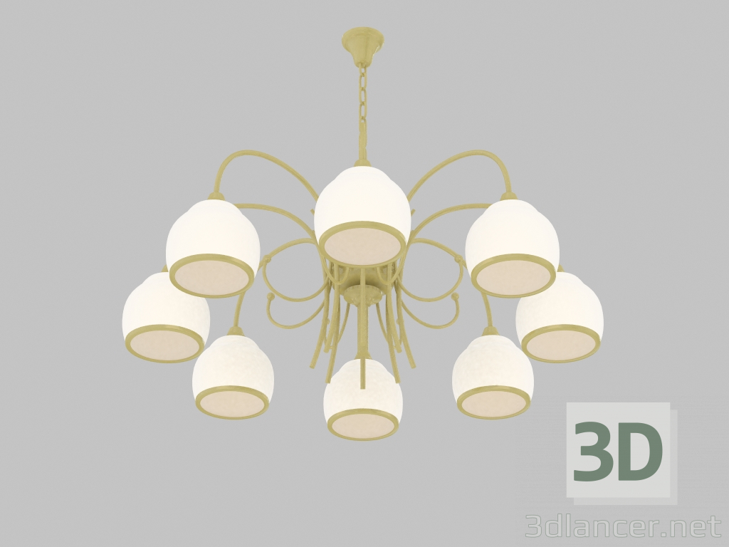 3d model Chandelier Isola (2586-8P) - preview