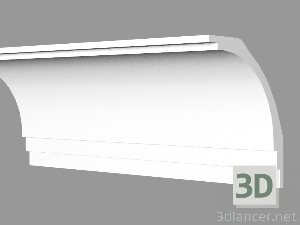 modèle 3D Corniche (K 003) - preview