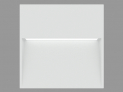 Luminária encastrável de parede SKILL SQUARE (S6260W)