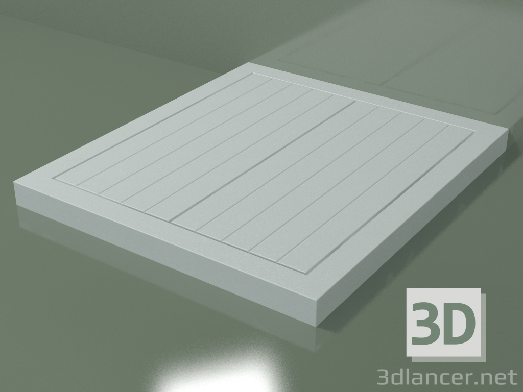 3D modeli Duş teknesi (30HM0237, 80x90 cm) - önizleme