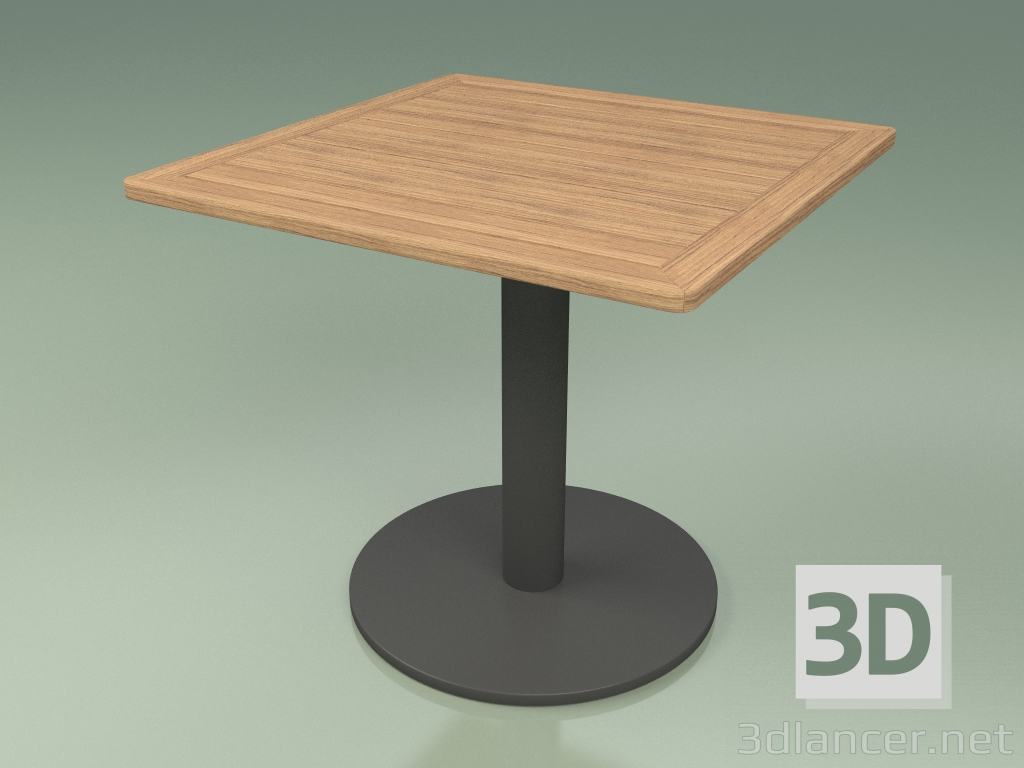 3d model Table 001 (Metal Smoke, Teak) - preview