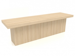 Bench VK 10 (1600x450x450, wood white)