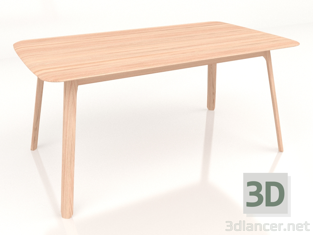 modèle 3D Table à manger Teska 160 - preview