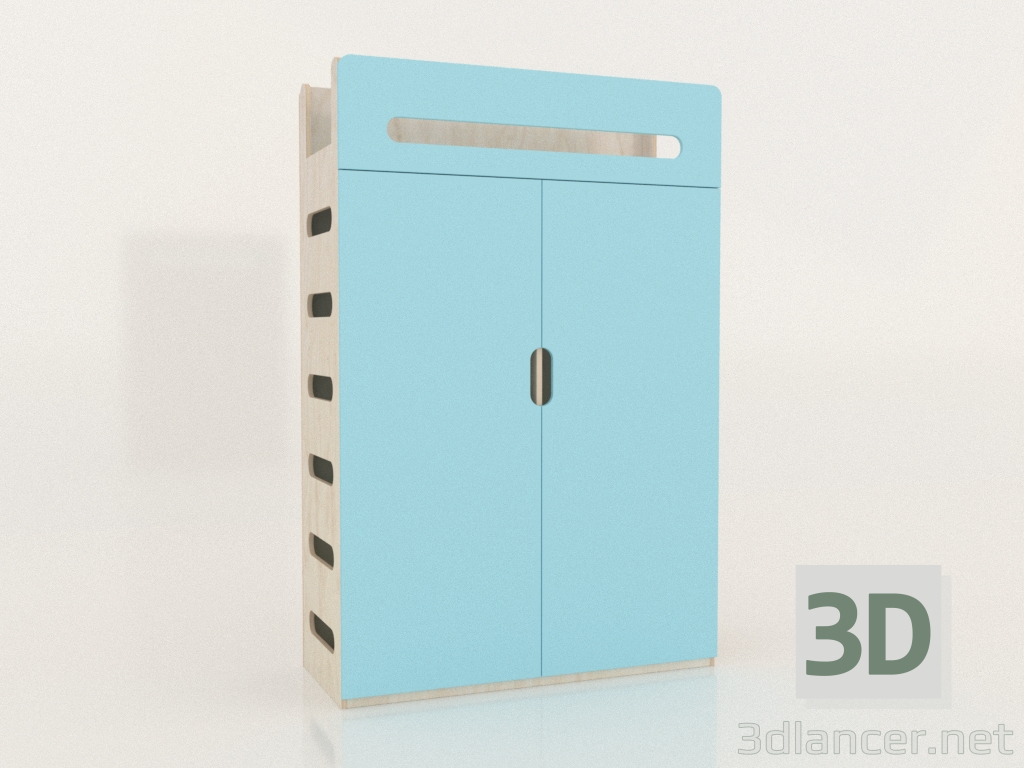 3D Modell Kleiderschrank geschlossen MOVE WD (WBMWD2) - Vorschau