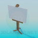 3d model Easel - preview