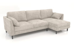 GRACE sofa-bed with ottoman