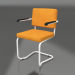 3d model Ridge Rib Kink chair (Yellow) - preview