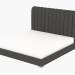 3D Modell Doppelbett Harlan Kingsize-Bett mit Rahmen (5003K.W006) - Vorschau