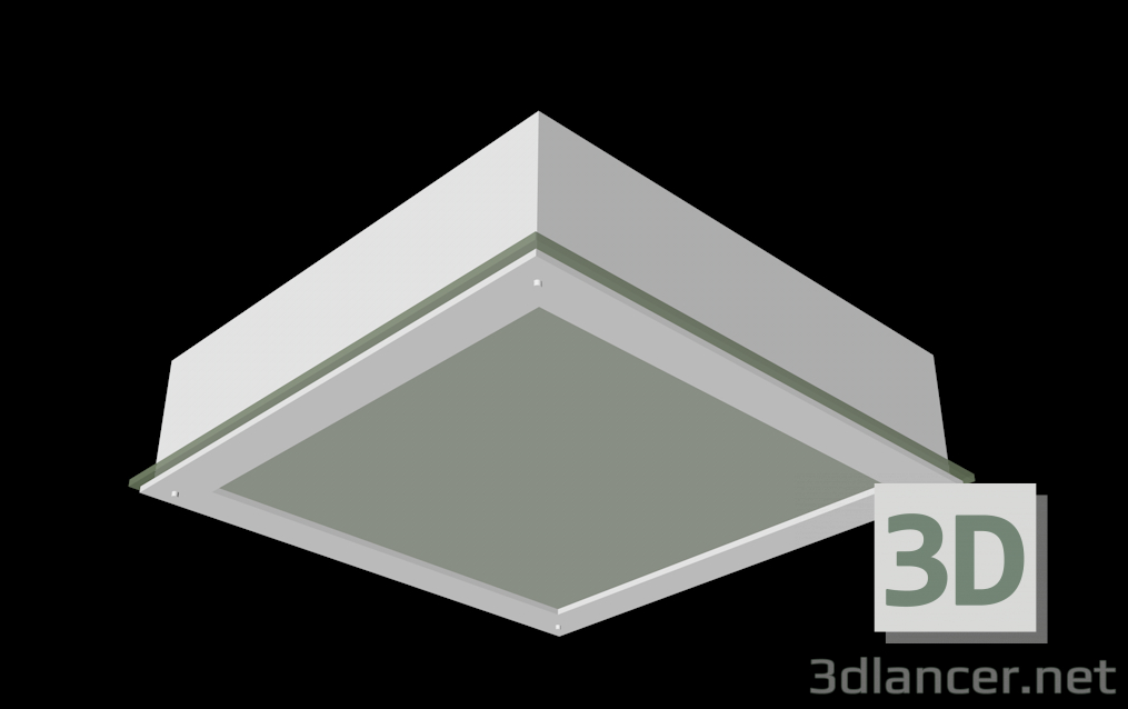 modello 3D plafoniera - anteprima modello 3D plafoniera - anteprima