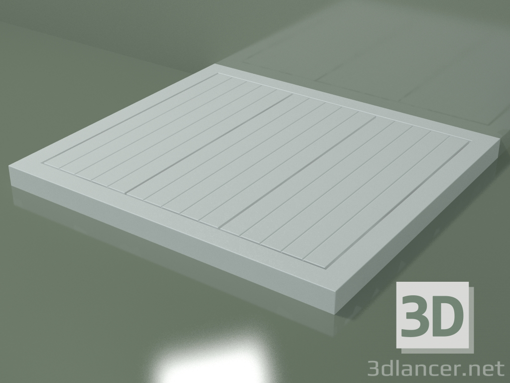 modello 3D Piatto doccia (30HM0238, 100x90 cm) - anteprima