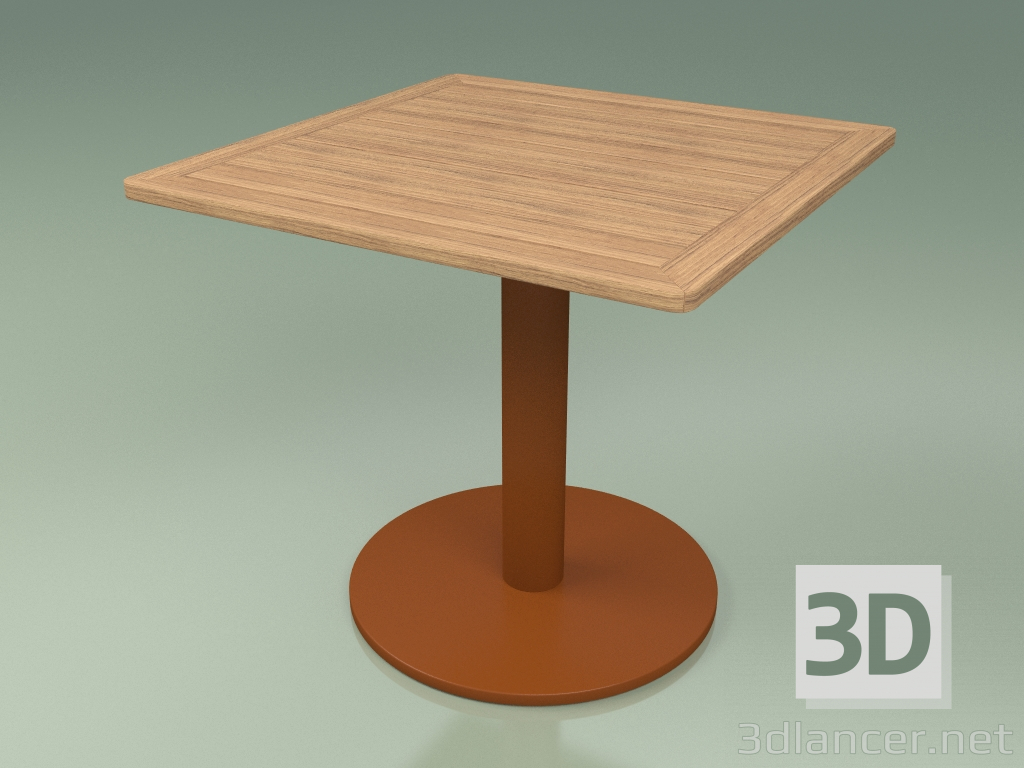 3d model Table 001 (Metal Rust, Teak) - preview