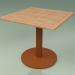 3D Modell Tisch 001 (Metallrost, Teakholz) - Vorschau