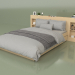 3d model Bed with organizers 1400 x 2000 (10312) - preview
