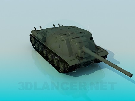 modelo 3D ISU-122 - escuchar modelo 3D ISU-122 - escuchar