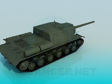 modelo 3D ISU-122 - escuchar modelo 3D ISU-122 - escuchar