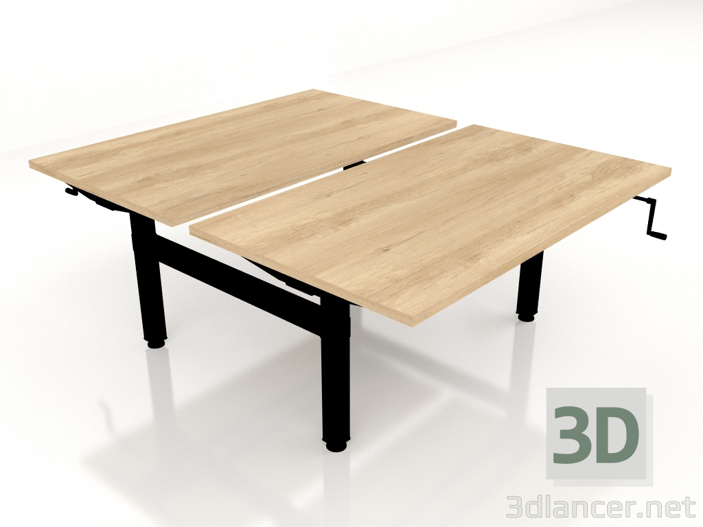 3D modeli Çalışma masası Ogi Drive Bench Manual BOC30 (1400x1690) - önizleme