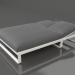 3d model Bed for rest 140 (Agate gray) - preview