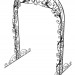 3d Весільна арка модель купити - зображення