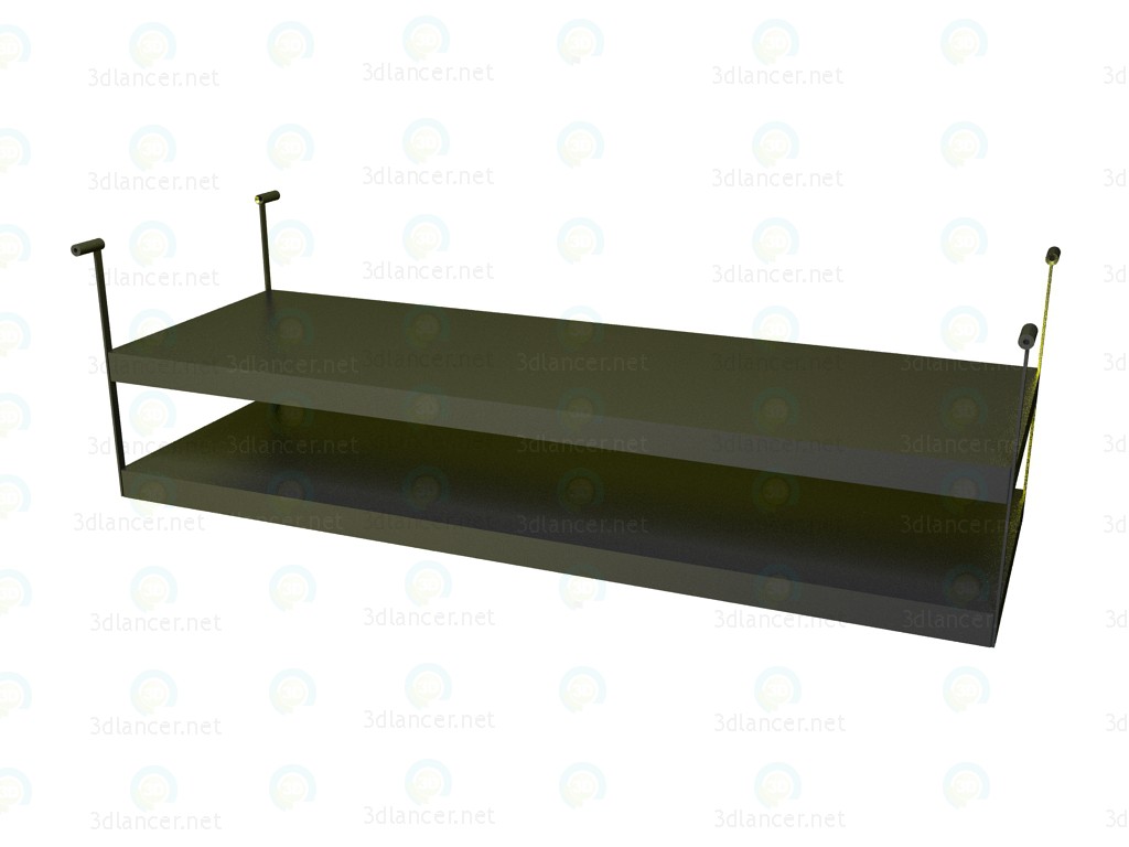 3d model Estante para mesa P1S1706AS - vista previa