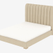 3d model HARLAN cama doble cama de tamaño queen CON MARCO (5101Q.A015) - vista previa