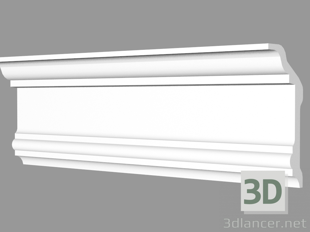 modèle 3D Corniche (K 001) - preview