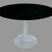 modello 3D Tavolo da pranzo (frassino tinto nero D110) - anteprima