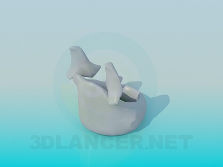 3D modeli Omurga - önizleme