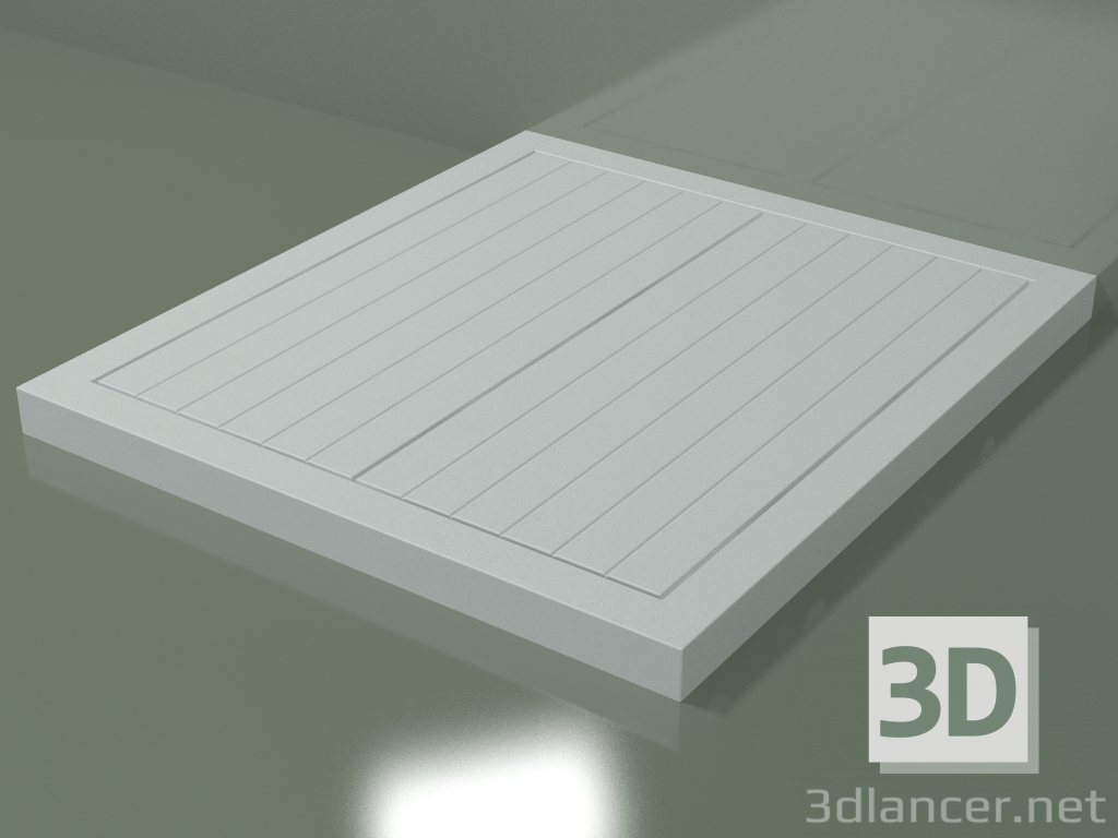 3D modeli Duş teknesi (30HM0240, 90x100 cm) - önizleme