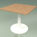 3D Modell Tabelle 001 (Metallmilch, Teakholz) - Vorschau