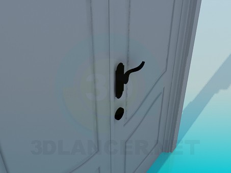 modelo 3D Puerta doble - escuchar modelo 3D Puerta doble - escuchar