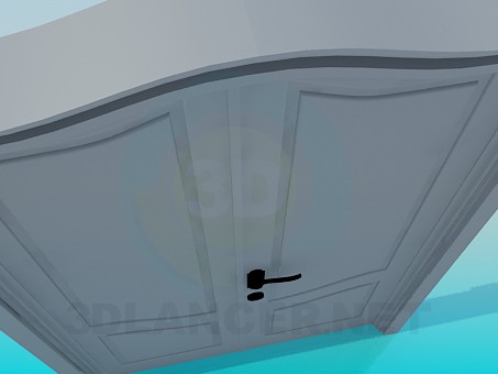 modelo 3D Puerta doble - escuchar modelo 3D Puerta doble - escuchar