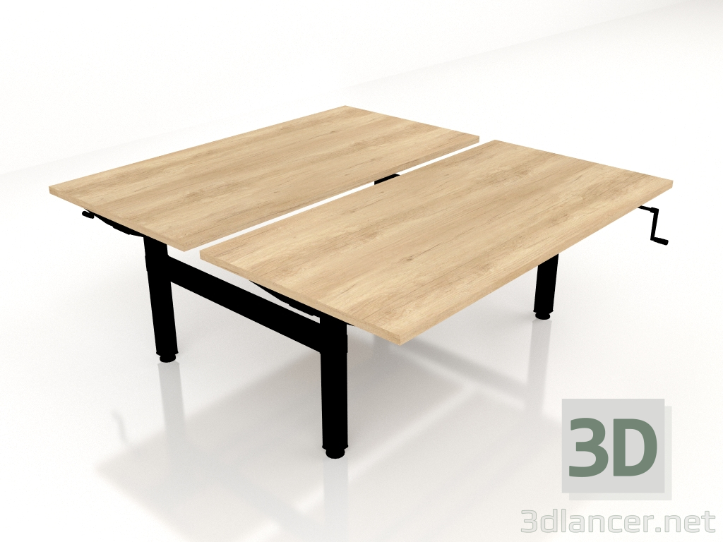 3D modeli Çalışma masası Ogi Drive Bench Manual BOC40 (1600x1690) - önizleme