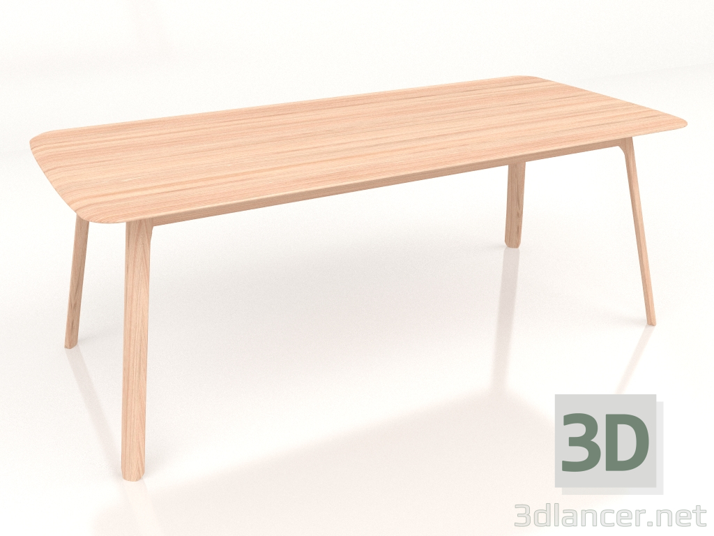 3D modeli Yemek masası Teska 200 - önizleme
