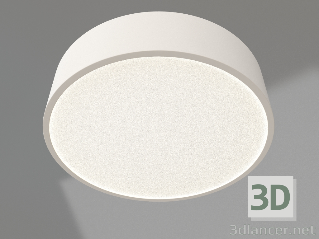 modèle 3D Lampe SP-TOR-PILL-R400-25W Warm3000 (WH, 120 degrés, 230V) - preview