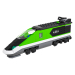 3d Пассажирский поезд LEGO Express модель купить - ракурс