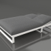 3d model Bed for rest 140 (White) - preview