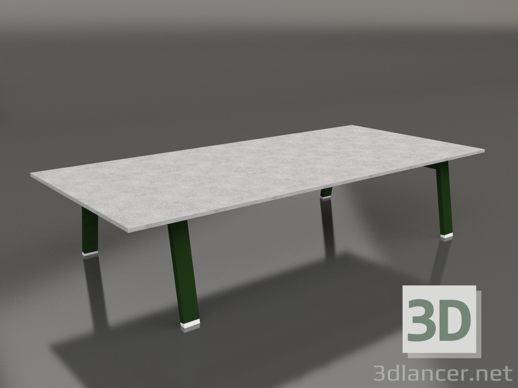 3D Modell Couchtisch 150 (Flaschengrün, DEKTON) - Vorschau