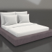 3d модель Дизайнерская кровать Soft – превью