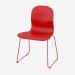 Modelo 3d Cadeira Empilhável Red Tate - preview