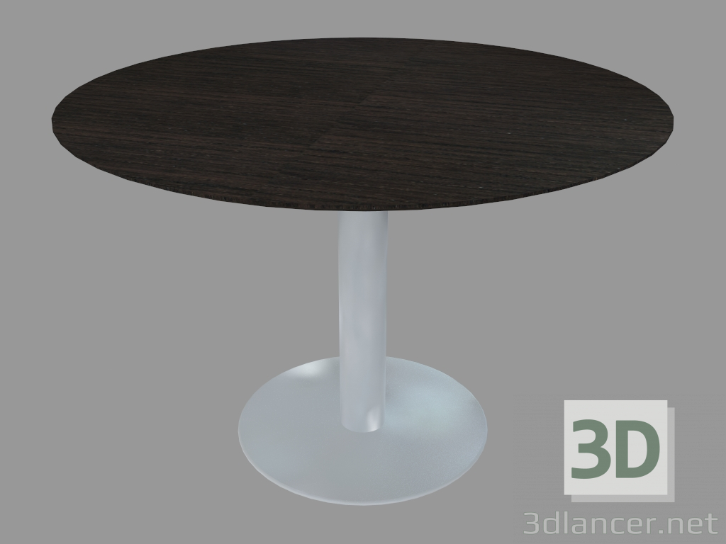 modello 3D Tavolo da pranzo (frassino tinto grigio D110) - anteprima