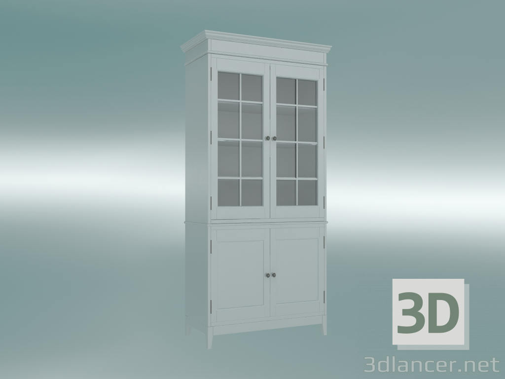 3D modeli Büfe vitrin (DCBB01) - önizleme