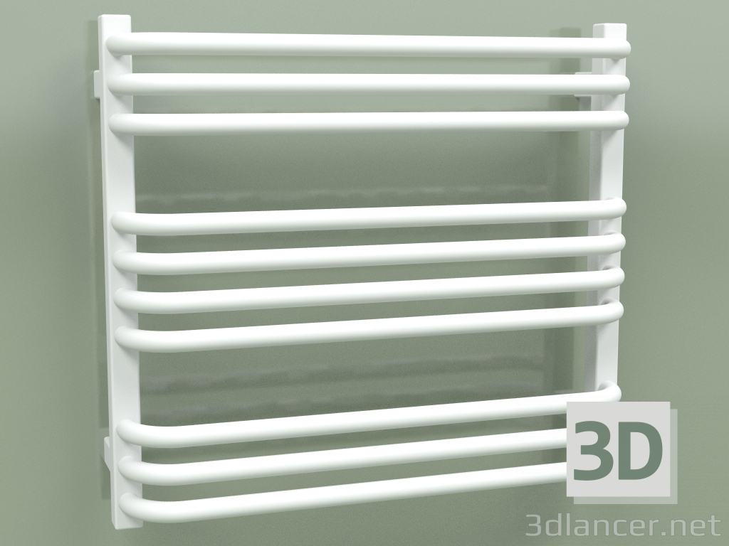 modèle 3D Sèche-serviettes électrique Alex One (WGALN054060-S8-P4, 540x600 mm) - preview