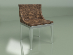Sandalye Matmazel (kahverengi, şeffaf)