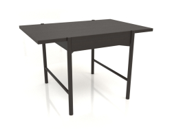 डाइनिंग टेबल डीटी 09 (1200x840x754, लकड़ी का भूरा गहरा)