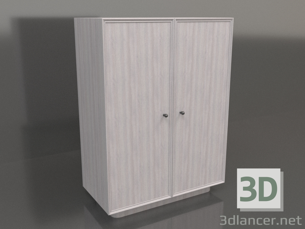 3 डी मॉडल अलमारी डब्ल्यू 04 (803х406х1082, लकड़ी पीला) - पूर्वावलोकन