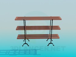 Double sided rack