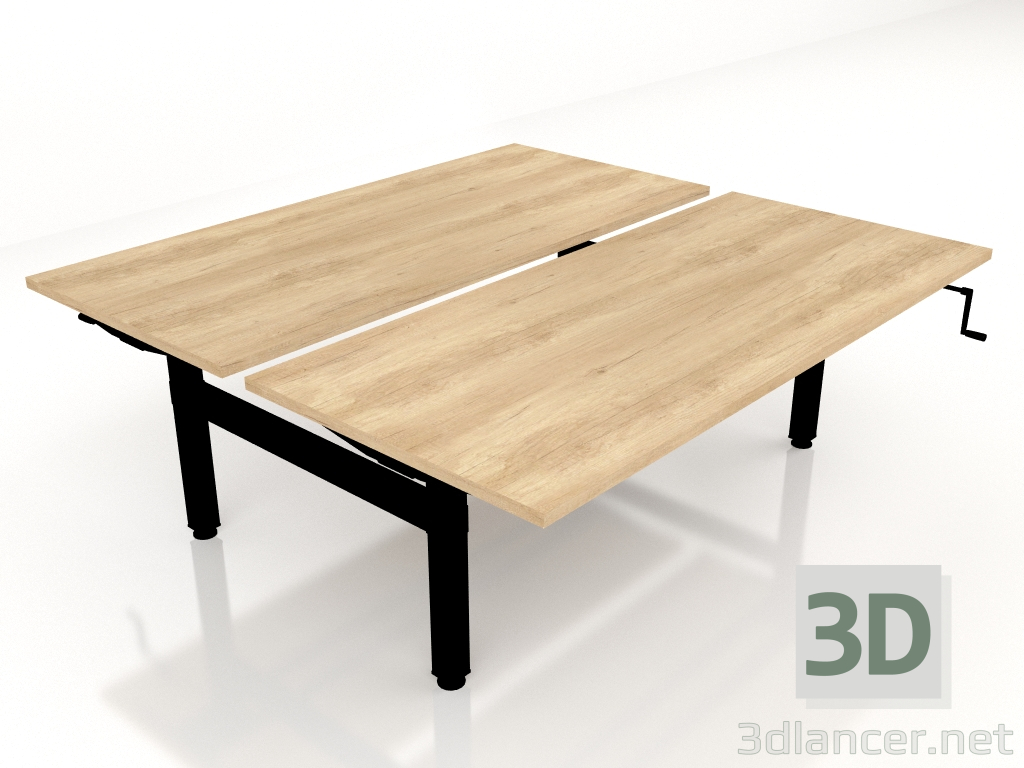 modello 3D Tavolo da lavoro Ogi Drive Bench Manuale BOC50 (1800x1690) - anteprima