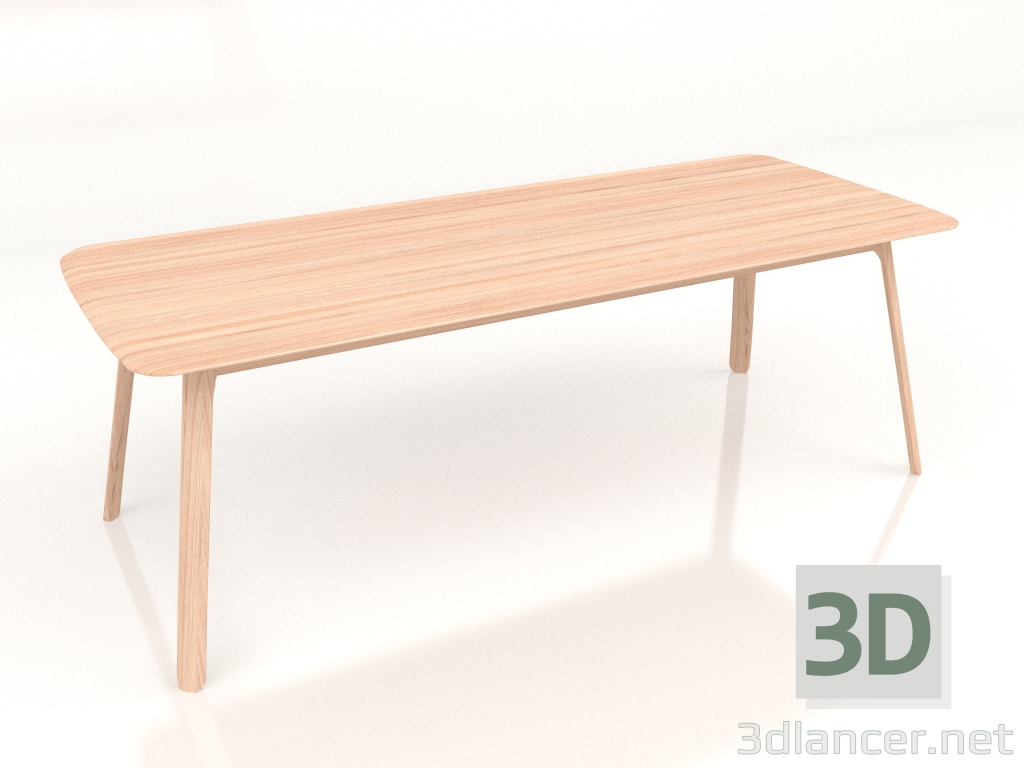 3D modeli Yemek masası Teska 220 - önizleme