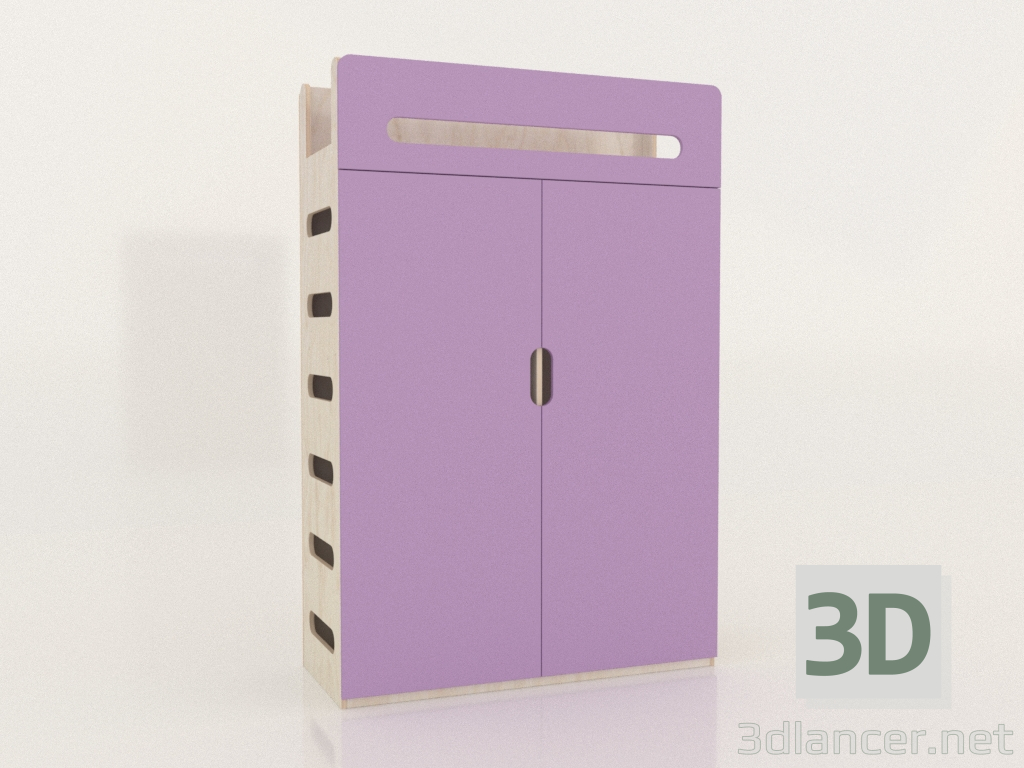 3D Modell Kleiderschrank geschlossen MOVE WD (WLMWD2) - Vorschau